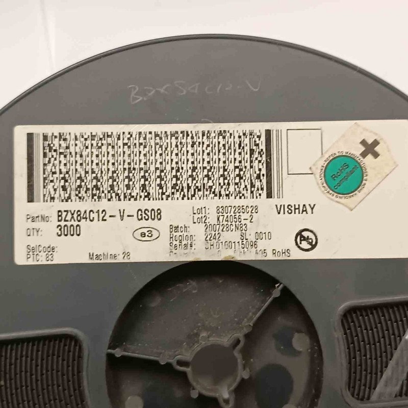 BZX84C12-V-GS08 12V 0.35W SOT23 VISHAY ZENER DİYOT