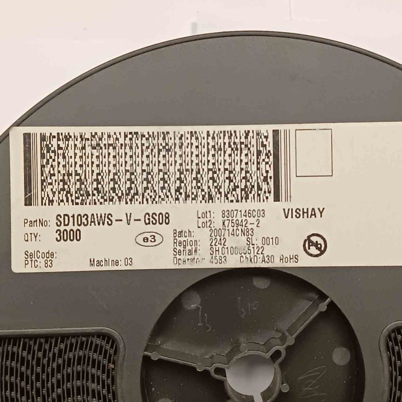 SD103AWS-V-GS08 30MA 40V SMD DO-35 VISHAY SCHOYKY DİYOT